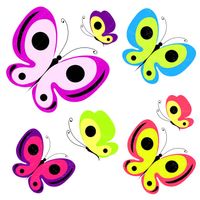 وکتور طراحی پروانه نقاشی پروانه