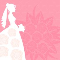 وکتور عروس لباس عروس جشن ازدواج آتلیه عروس بک گراند گلبهی دسته گل عروس
