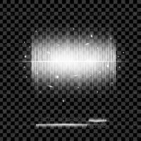 وکتور ستاره جلوه نور نور دنباله دار نور اکولایزر