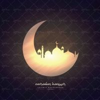 وکتور طرح اسلامی طرح مذهبی رمضان کریم ستاره 3