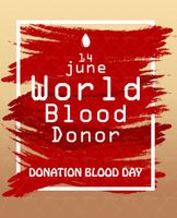وکتور روز جهانی اهدا خون وکتور خون وکتور قطره 1