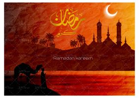 وکتور طرح رمضان وکتور طرح مذهبی وکتور حلال ماه 11