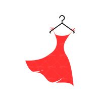 وکتور پوشاک زنانه لباس فروشی لباس شب لباس مجلسی قرمز لباس نامزدی