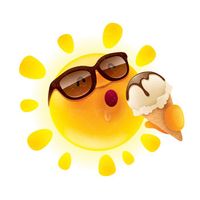 وکتور تابستان وکتور خورشید وکتور عینک آفتابی1