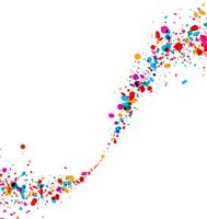 وکتور جوهر وکتور موج گرافیکی وکتور حاله نور رنگی