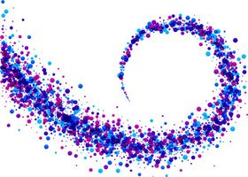 وکتور جوهر وکتور موج گرافیکی وکتور حاله نور رنگی5