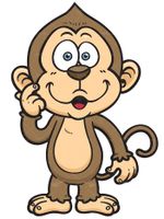 وکتور میمون وکتور نقاشی میمون وکتور نقاشی بچگانه