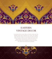 وکتور تصویر سنتی زینتی و اسلیمی تذهیب طلایی8