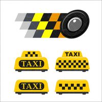 وکتور تاکسی کتور آرم تاکسی تلفنی وکتور تاکسی زرد12