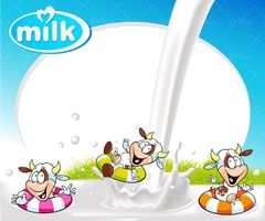 وکتور گاو وکتور شیر وکتور لبنیات وکتور فرآورده های شیری1