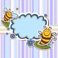 وکتور کادر گل وکتور قاب گل وکتور زنبور عسل وکتور بک گراند