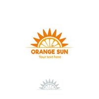 وکتور لوگو خورشید وکتور خورشید پرتقالی