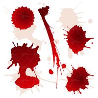وکتور خون وکتور پاشیدن خون وکتور قطره خون