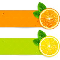 وکتور پرتقال وکتور آب میوه طبیعی وکتور لیمو شیرین