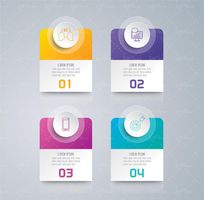 وکتور اینفوگرافی گرافیکی وکتور اینفوگرافی رنگی25