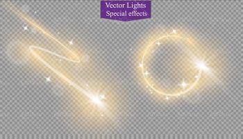 وکتور جلوه نور وکتور تابش نور وکتور نور ستاره ای10