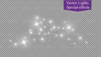 وکتور جلوه نور وکتور تابش نور وکتور نور ستاره ای11