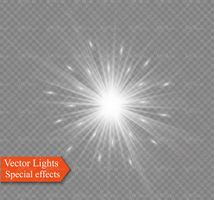 وکتور جلوه نور وکتور تابش نور وکتور نور ستاره ای 12