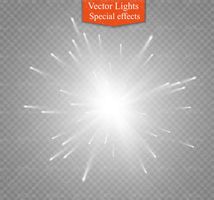 وکتور جلوه نور وکتور تابش نور وکتور نور ستاره ای 66