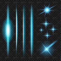 وکتور جلوه نور وکتور ستاره نور وکتور تابش نور 15