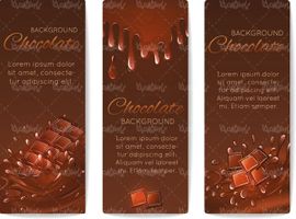 وکتور شکلات کاکائویی وکتور شکلات تلخ وکتور شکلات تخته ای1