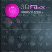 وکتور بک گراند حبابی سه بعدی وکتور پس زمینه حباب