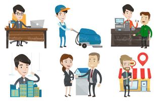 وکتور چمدان وکتور میز کار وکتور بنگاه مسکن وکتور مشاور املاک