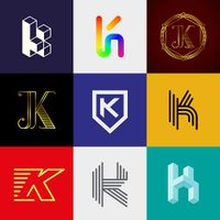 وکتور لوگو روبانی وکتور لوگو حروف