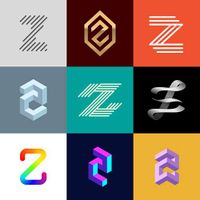 وکتور لوگو روبانی وکتور لوگو حروف