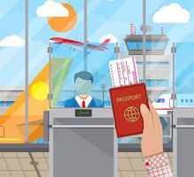 وکتور کیوسک ویزا آژانس مسافرتی وکتور پاسپورت
