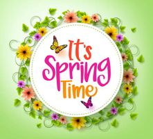 وکتور حاشیه گل و بوته وکتور قاب گل و بوته