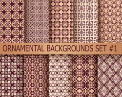 وکتور پترن گل وکتور تصویر زمینه گل