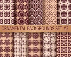 وکتور پترن گل وکتور تصویر زمینه گل