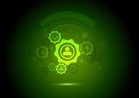 وکتور فناوری وکتور دنیای مجازی