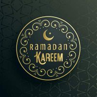 وکتور بک گراند تذهیب وکتور ماه رمضان