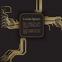 وکتور پس زمینه مدار