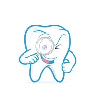 وکتور دندان تمیز وکتور لوگو دندان