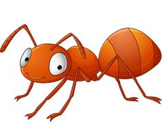 وکتور مورچه وکتور کارتون حشرات