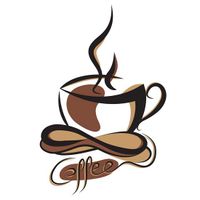 وکتور فنجان قهوه وکتور کافی شاپ