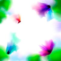 پس زمینه بک گراند آبرنگ گل و بوته