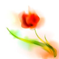 پس زمینه بک گراند آبرنگ گل و بوته