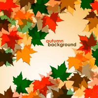 وکتور autumn background وکتور بکگراند