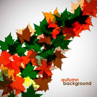 وکتور autumn background وکتور بکگراند