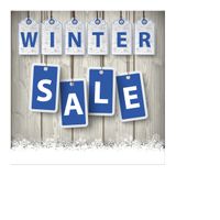 وکتور طرح فروش زمستانی وکتور لیبل آویز