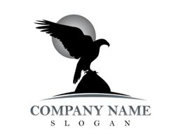 وکتور لوگو عقاب وکتور کوه وکتور ماه