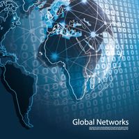 وکتور بک گراند تکنولوژی وکتور شبکه جهانی