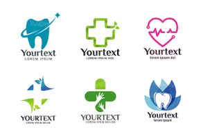 وکتور لوگو پزشکی