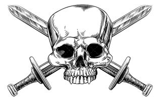 Vector Logo skull