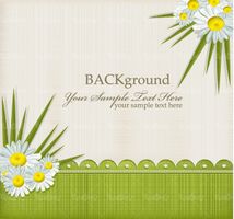 وکتور تصویر زمینه گل