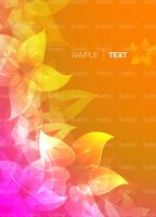 وکتور حاشیه گل